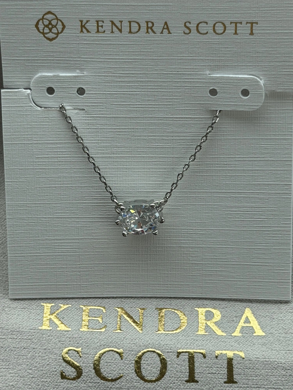 Kendra Scott white necklace